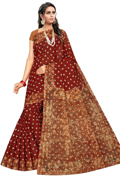 TAMAIRA FASHION Women's Pure Cotton Saree