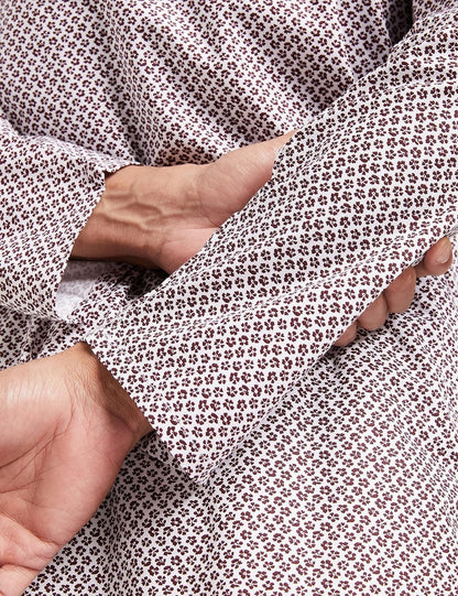 Symbol Men's Cotton Printed Long Kurta