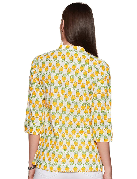 Myx Women's Cotton Regular Fit Casual Kurti