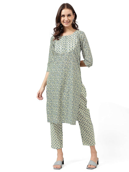 MIRCHI FASHION Women's Cotton Straight Fit Printed