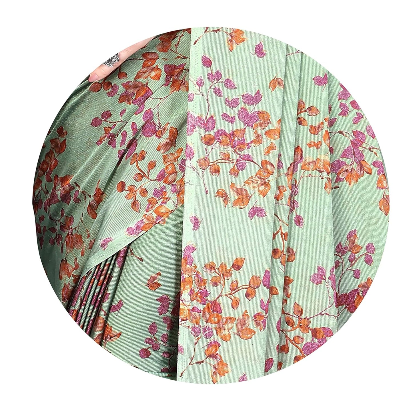Women's Stylish Saree with Blouse Piece