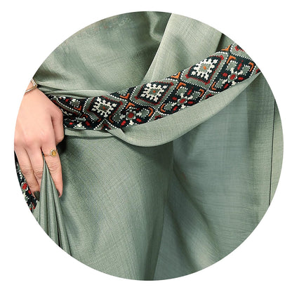 Printed Women's Saree with Blouse Piece