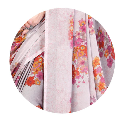 Women's Stylish Saree with Blouse Piece