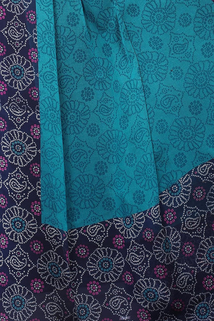 Women's Design  Printed Saree with Blouse Piece