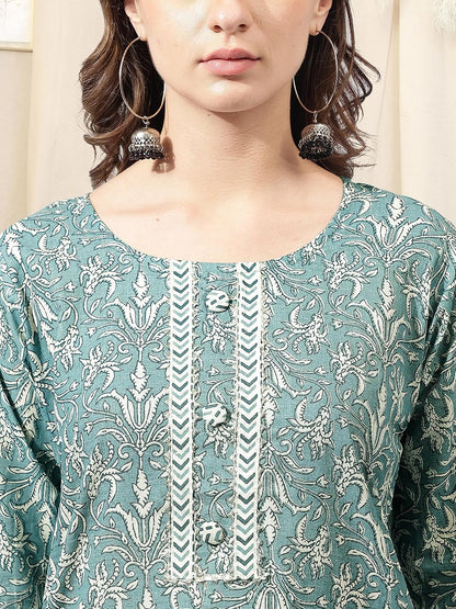 MIRCHI FASHION Women's Cotton Straight Fit Printed