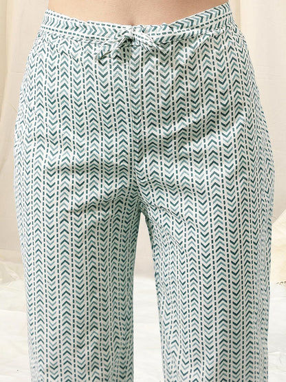 MIRCHI FASHION Women's Cotton Straight Fit Printed