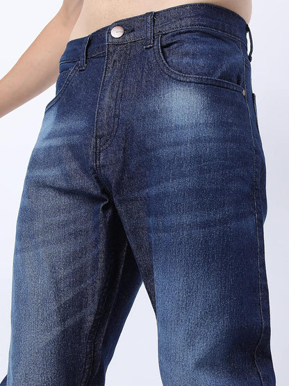 KETCH Men's Stretch Fit Mid Rise Bootcut Mid-Rise Jeans