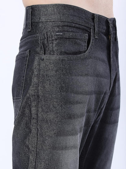 KETCH Men's Stretch Fit Mid Rise Bootcut Mid-Rise