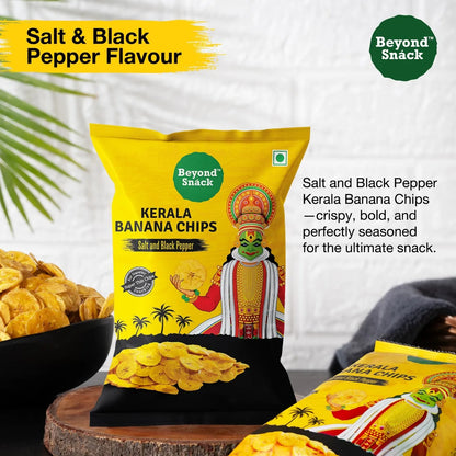 Beyond Snack Kerala Banana Chips - Salt & Black Pepper