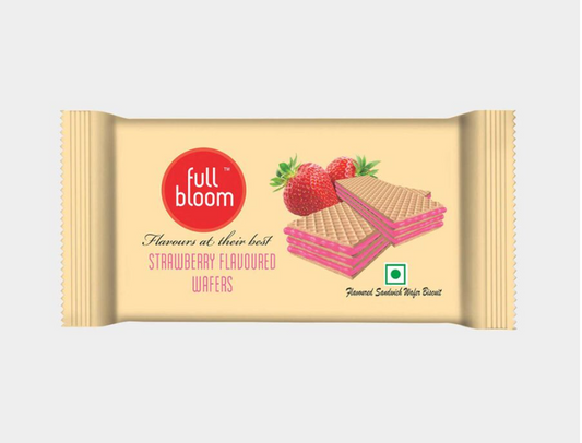 Full Bloom Strawberry Wafer 75g