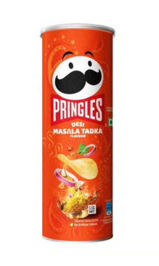 Pringles Desi Masala Tadka Potato Chips 107g