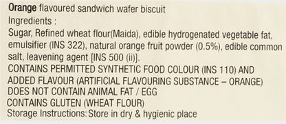 Full Bloom Orange Wafers 75g
