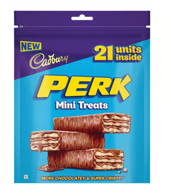 Cadbury Perk Mini Treats Coated Wafer Chocolate