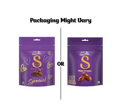 Cadbury Dairy Milk Silk Mini Treats Milk Chocolate Pack  8 mins
