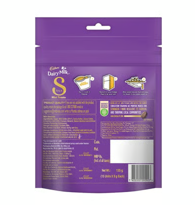 Cadbury Dairy Milk Silk Mini Treats Milk Chocolate Pack  8 mins