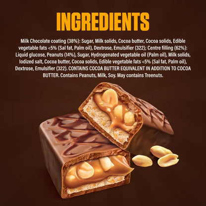Snickers Minis Chocolate Pack Loaded with Peanuts Nougat & Caramel