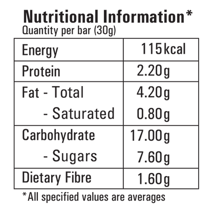 UNIBIC Snack Bar Fruit & Nut 40g
