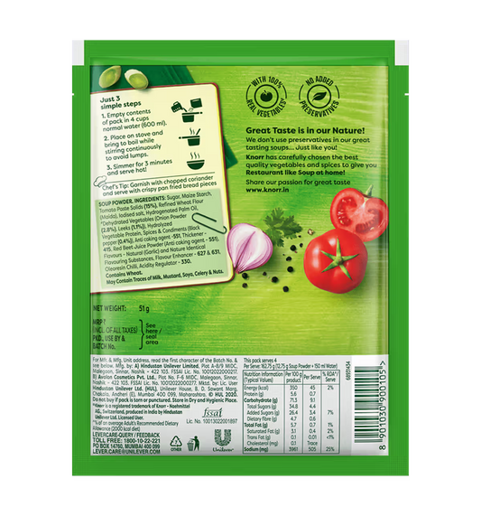 Knorr Thick Tomato Soup 51 g