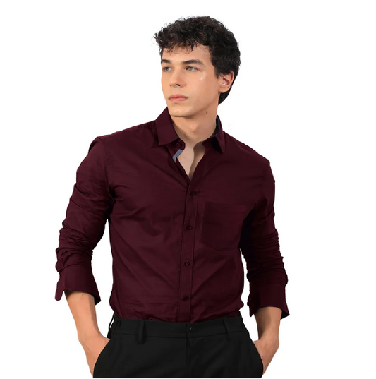Men's Regular Fit Soft Cotton Blend Casual Comb