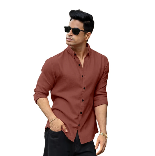 Zilcon Cotton Bland Shirt Collar Half Sleeve Regular Fit