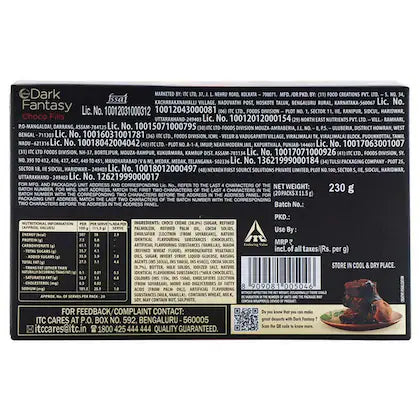 Sunfeast Dark Fantasy Choco Fills Cookie 230 g