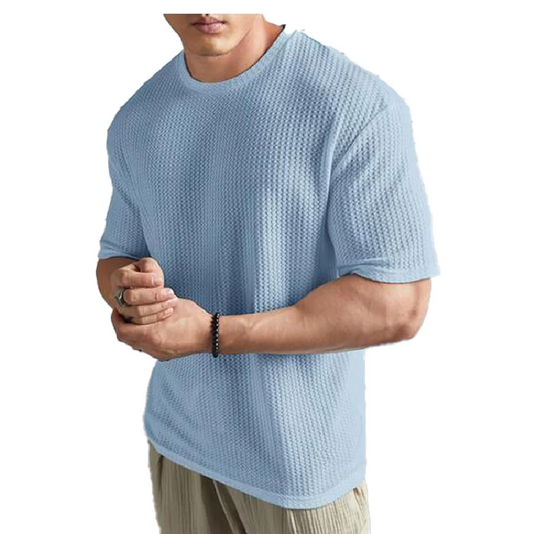 O3e Mens Solid Dotted Unique Design Oversized